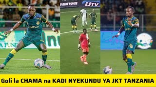 Goli la CHAMA vs JKT TANZANIA amp KADI NYEKUNDU [upl. by Anatnom]