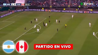 ARGENTINA 20 CANADÁ REACCIÓN EN VIVO  COPA AMÉRICA 2024 [upl. by Tudor149]