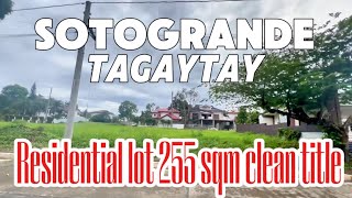 V00523 • Sotogrande Tagaytay 255 SQM Lot Only Ideal for retirement home amp resthouse AListingsPh [upl. by Renato]