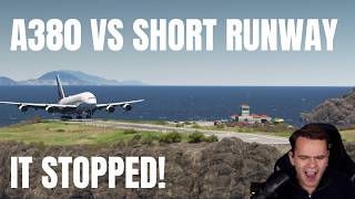 I Landed The Airbus a380 On The World’s Shortest Runway [upl. by Esnohpla]