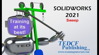 SOLIDWORKS 2021 Sweep [upl. by Chico]