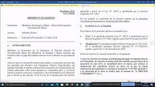 C07 Proyectos  S71 Opiniones del OSCE 220214 [upl. by Akayas]