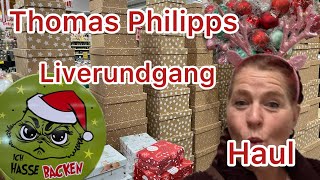 Thomas Philipps ❤️ LIVERUNDGANG ❤️ Weihnachten ❤️ HOHOHO ❤️ mit Haul [upl. by Oriole]