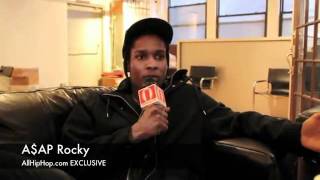 AAP Rocky Speaks On Odd Future [upl. by Iarised]