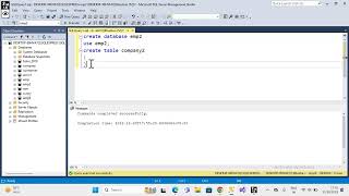 create table amp database sql [upl. by Sergei520]