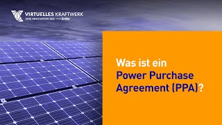 Was ist ein Power Purchase Agreement PPA  Erklärvideo  Virtuelles Kraftwerk der EnBW [upl. by Winchester]