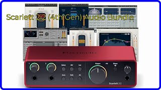 REVIEW 2024 Scarlett 2i2 4th Gen Audio Bundle ESSENTIAL details [upl. by Lara]