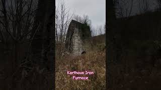 Karthaus iron furnace clearfield ironfurnace karthaus nomansland pa [upl. by Alyahsal]