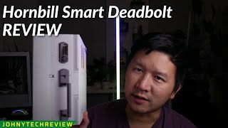 Hornbill Smart Dead Bolt Lock Alexa Google Home Review [upl. by Lipson]