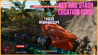 Far Cry 6 Special Operation Mesozoico 400 Moneda Stash Key and Location Tutorial [upl. by Friedrick]