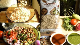 Jowar Murmure ki Healthy Bhel जवार मुरमुरे की हेल्दी भेल By Anjali Gothane [upl. by Caia]