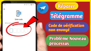 CORRIGER le problème de connexion au télégramme  La vérification du téléphone Telegram [upl. by Carmelina766]