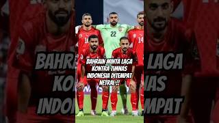 Bahrain Ogah maen di GBK  shorts timnasindonesia football [upl. by Blythe256]