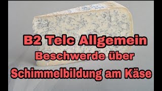 تعليم اللغة الألمانية  شكوى على الجبنة المعفنة Beschwerde B2Telc [upl. by Dragelin]