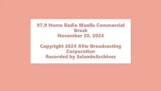 979 Home Radio Commercial Break 11202024 [upl. by Barden788]