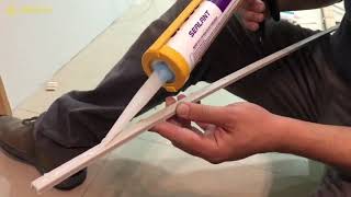 美工刀施作spc石塑防水卡扣地板 入門教學 How to install spc flooring by the Utility knife [upl. by Giuditta239]