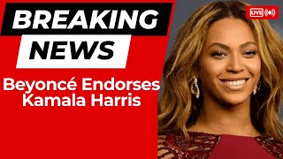 Beyoncé Backs Kamala Harris at Houston Rally A Call for Unity Freedom and Reproductive Rights [upl. by Notwal]