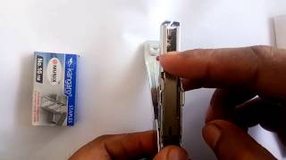 How to refill Stapler pins [upl. by Eseenaj]