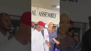 The way nednwoko holds his wife reginadaniels at the National Assembly shorts viral [upl. by Trbor434]