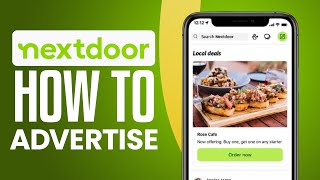 How To Advertise On Nextdoor App 2024 Easy Tutorial [upl. by Nelon818]