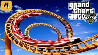 GTA5 Roller Coaster Tutorial  Grand Theft Auto V PS3  Xbox 360 ᴴᴰ [upl. by Garland810]