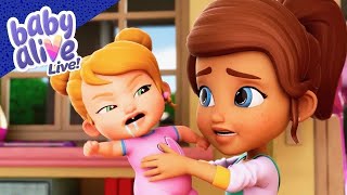 🔴 LIVE Baby Alive Official 👶 The Babies First Tooth 🦷 Family Kids Cartoons Livestream [upl. by Yahsal548]