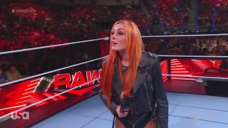 Zoey Stark Confronts Becky Lynch [upl. by Aiker]