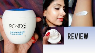 Ponds cold cream review  cold cream for winters  cream for dry skin  ponds cold cream [upl. by Henig501]