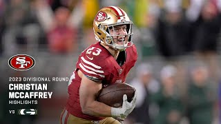 Christian McCaffreys best plays from 2TD game  Divisional Round [upl. by Sokul720]