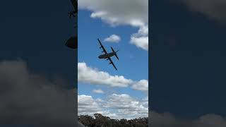 Temora airshow pt15 C130 Hercules fly by [upl. by Halyahs891]