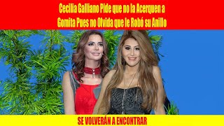 Cecilia Galliano Pide que no la Acerquen a Gomita Pues no Olvida que le Robó su Anillo [upl. by Frederica]