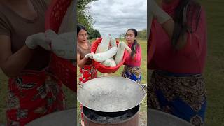 How to cook wax gourd cake recipe shortvideo shorts cooking food recipe [upl. by Tare806]