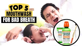 Best Mouthwash for Bad Breath 2023  Our Top Picks [upl. by Meihar]