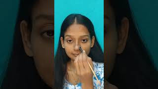 Nose contour hack 🙀 lets try 😮 Korean hack 😱 makeuptips ytshortsindia viralhacks [upl. by Maurie]