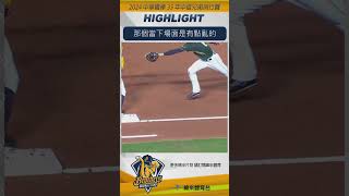 CPBL 那個當下場面是有點亂的 中信兄弟 台鋼雄鷹 中華職棒 [upl. by Zoellick892]