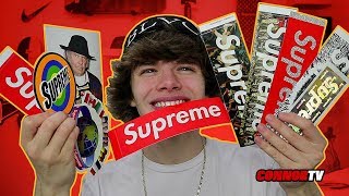 My Entire SUPREME sticker collection RARE¿ SS18 [upl. by Dunseath]