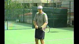 Tennis Tips with Tim The Topspin Backhand [upl. by Tneciv]