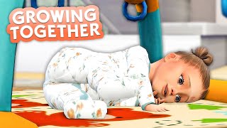 infants first blow out  weekend stay over  growing together lets play ep 3  the sims 4 [upl. by Diamond]