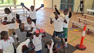 Wadeye OLSH Boxing amp Mentoring workshop  DREAM IMPACT INSPIRE [upl. by Nomelihp907]