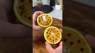 Create a Natural Repellent with an Orange and Cloves Easy DIY Orange Cloves HomeTip shorts [upl. by Anig]