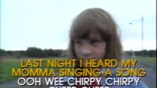 Chirpy Chirpy Cheep Cheep  Video Karaoke Pioneer [upl. by Rawdan144]