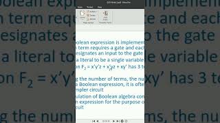 Interpretation of a Boolean Function Digital Logic Design DLD digitallogicdesign digitaldesign [upl. by Barlow]