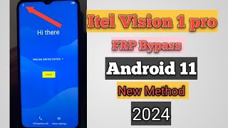 Itel Visan 1 Pro Frp Bypass  itel l6502 frp bypass  Vision 1 pro frp bypass  vision 1 pro frp [upl. by Harvie]