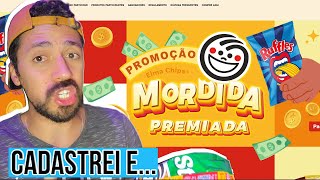 COMO CADASTRAR NA PROMOÇÃO MORDIDA PREMIADA DA ELMA CHIPS SALGADINHO [upl. by Tamera]