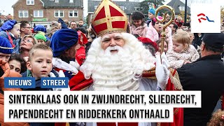 Sinterklaas feestelijk ontvangen in de streek [upl. by Wendie]