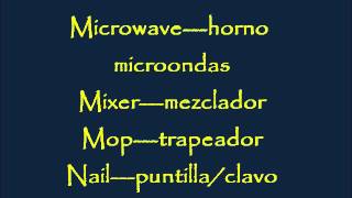 CLASES DE INGLES BASICO 59 VOCABULARIO DE INGLES  HERRAMIENTAS [upl. by Nomzed]