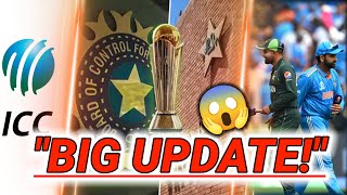 quotChampions Trophy 2025 The Battle Begins BCCI vs ICC Controversy  New Venues  Big Updates😱 [upl. by Sorenson]