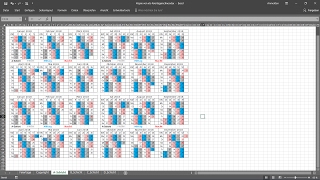 Excel Schichtkalender erstellen [upl. by Ahselak]