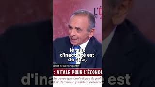 Aton besoin de main doeuvre étrangère  zemmour [upl. by Anelak]