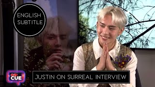 Eng Sub ON CUE SB19 Justin’s Interview to talk about solo project and his group SB19 [upl. by Aret]